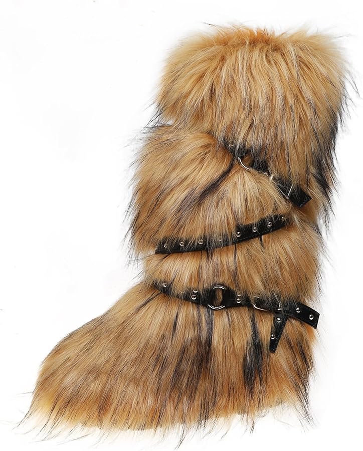 Rockstar Fur Boots