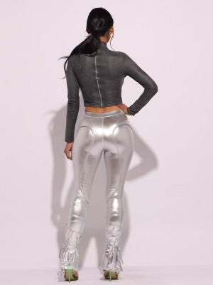 Metallic Pants